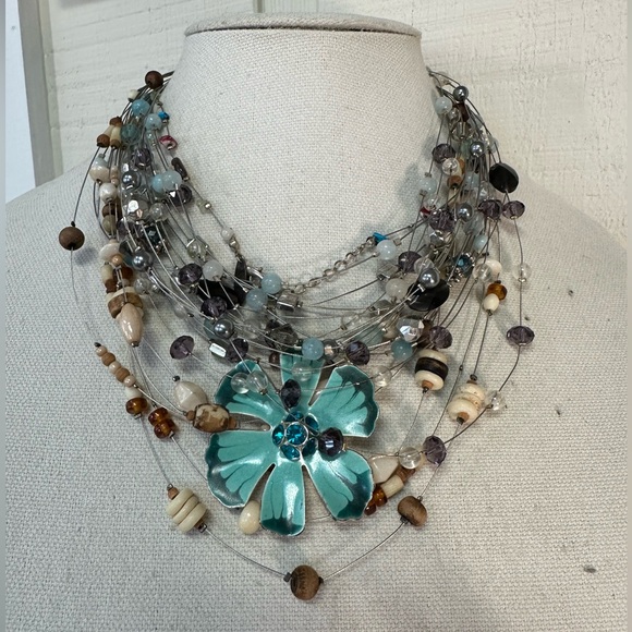 Nine infinity vibe necklaces in many colors - Picture 1 of 12